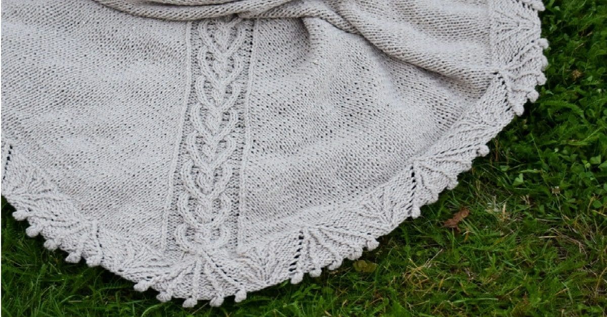 Tuch Endromis auf Rasen