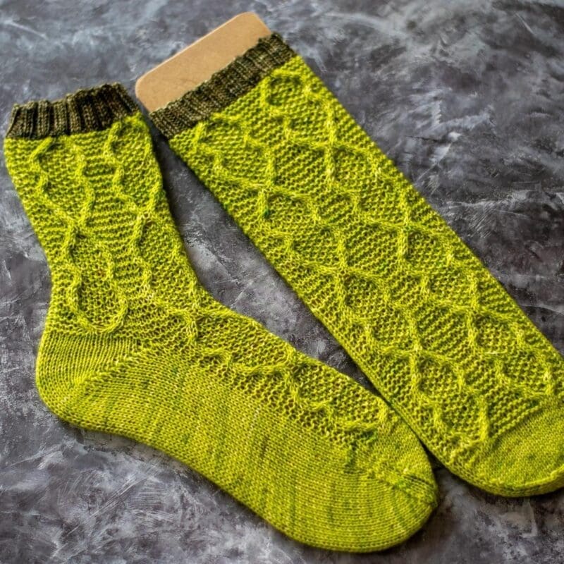 Strickanleitung Socken Picus