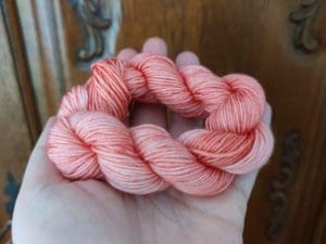 Platinum Sockenwolle Pfirsich Mini