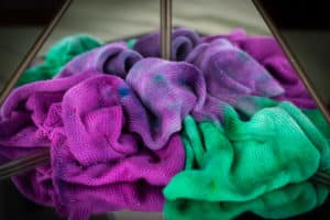 Glitzer-Titanium-Sockblank Fluorit 2