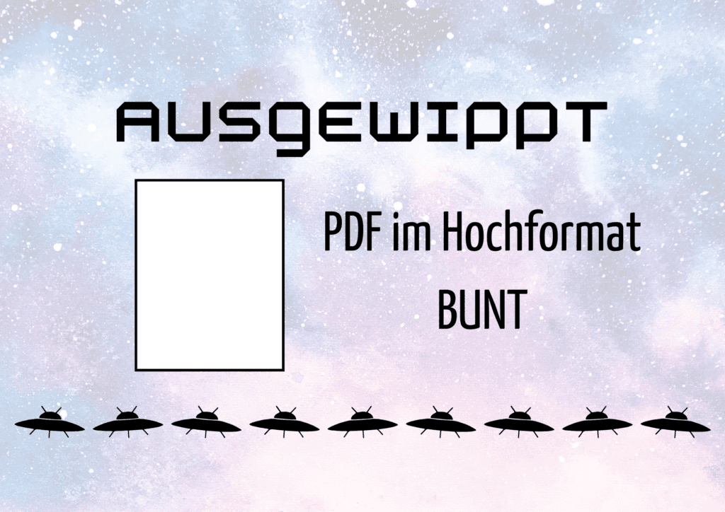 AUSGEWIPPT Projekte bunt Hochformat