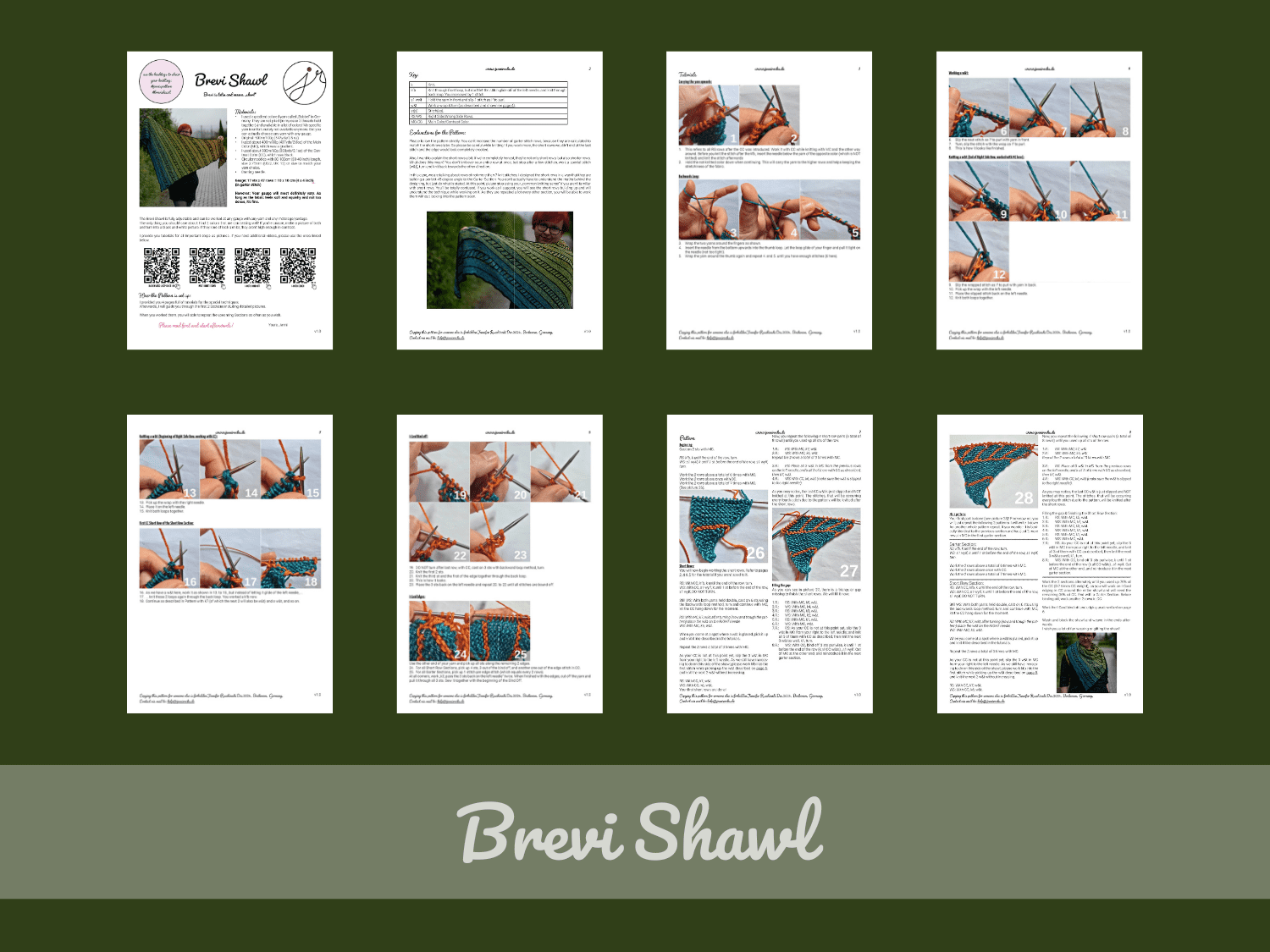 Brevi Shawl Strickanleitung [Digital] – Bild 2