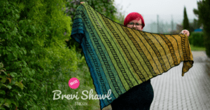 Brevi Shawl verkürzte Reihen Tuch stricken Gratis