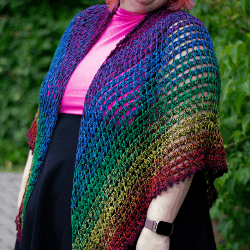 Irides Shawl Häkelanleitung [Digital] – Bild 5